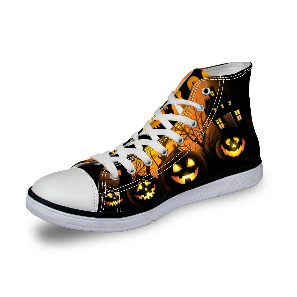 WHEREISART/Классическая парусиновая обувь с высоким берцем женская модная на