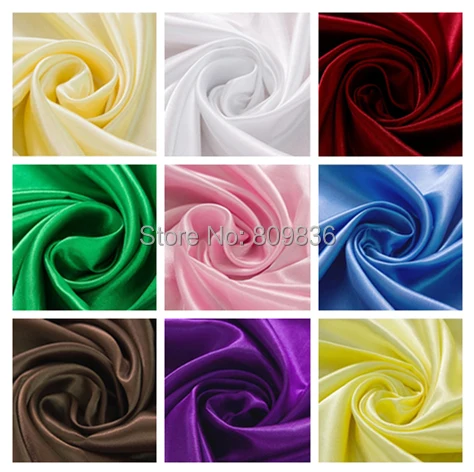 

1Yard/lot Width: 150cm Good quality solid color satin fabric Poly fabric for garment Lining fabric Five-beauty fabric(ss-4468)