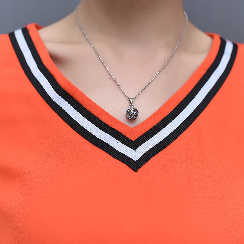 Крутые летние женские шифоновые рубашки большие размеры S 3XL v образный вырез