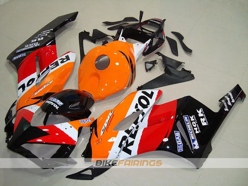 Новый комплект обтекателей для кузова из АБС пластика 100% подходит Honda CBR1000RR 04 05