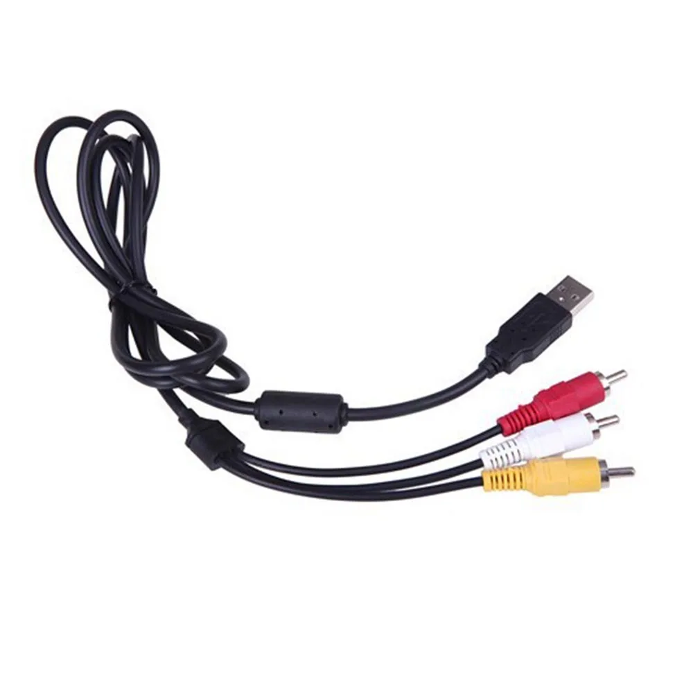 USB к RCA кабель 2 0 папа 3 мужской комбинезон стерео аудио видео телевизионный