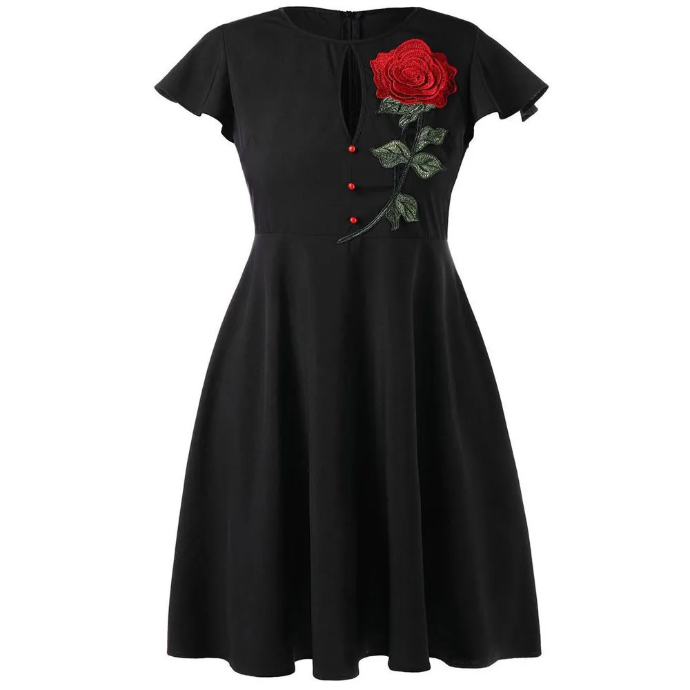 Vestito da festa платье Плюс Размер летнее Повседневное винтажные вечерние с