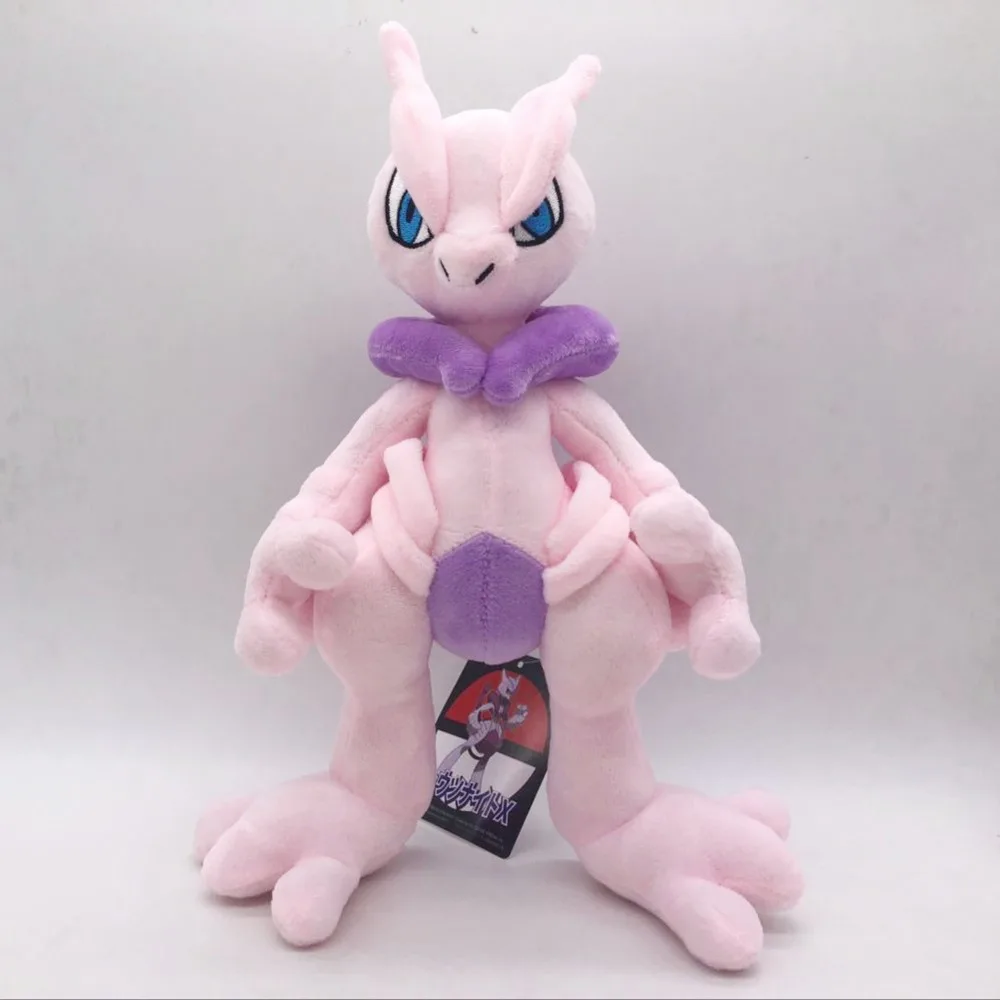 30 см Мега Эволюция Mewtwo X плюшевые мягкие куклы Mew игрушки для детей подарок SA1886 |