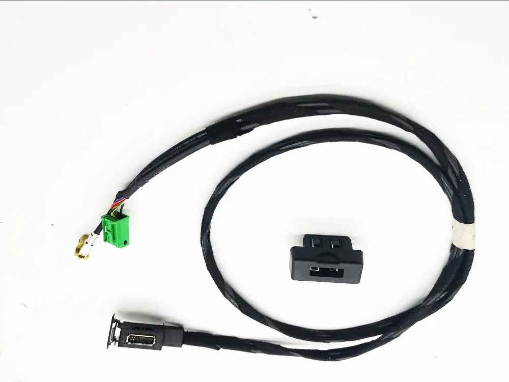 AMI AUX USB интерфейс с жгутом кабеля для AUDI A4 A5 A6 Q5 Q7 4F0 035 909