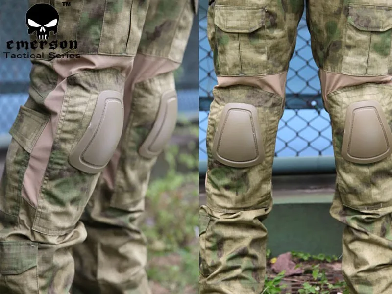 Военная тактическая одежда страйкбол охота EMERSON BDU Униформа Combat Gen2 рубашка и брюки колено локоть Pa мультикам черный AOR Лесной