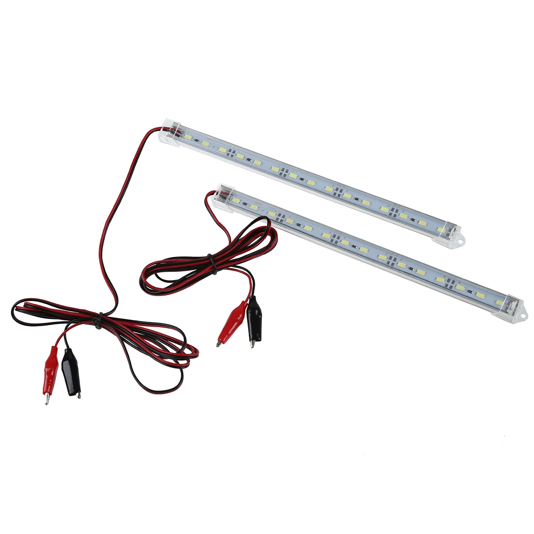 

Brand New 2pc 12V Car 15 LED 5630 SMD Interior Light Strip Lamp Bar Van Caravan Fish Tank