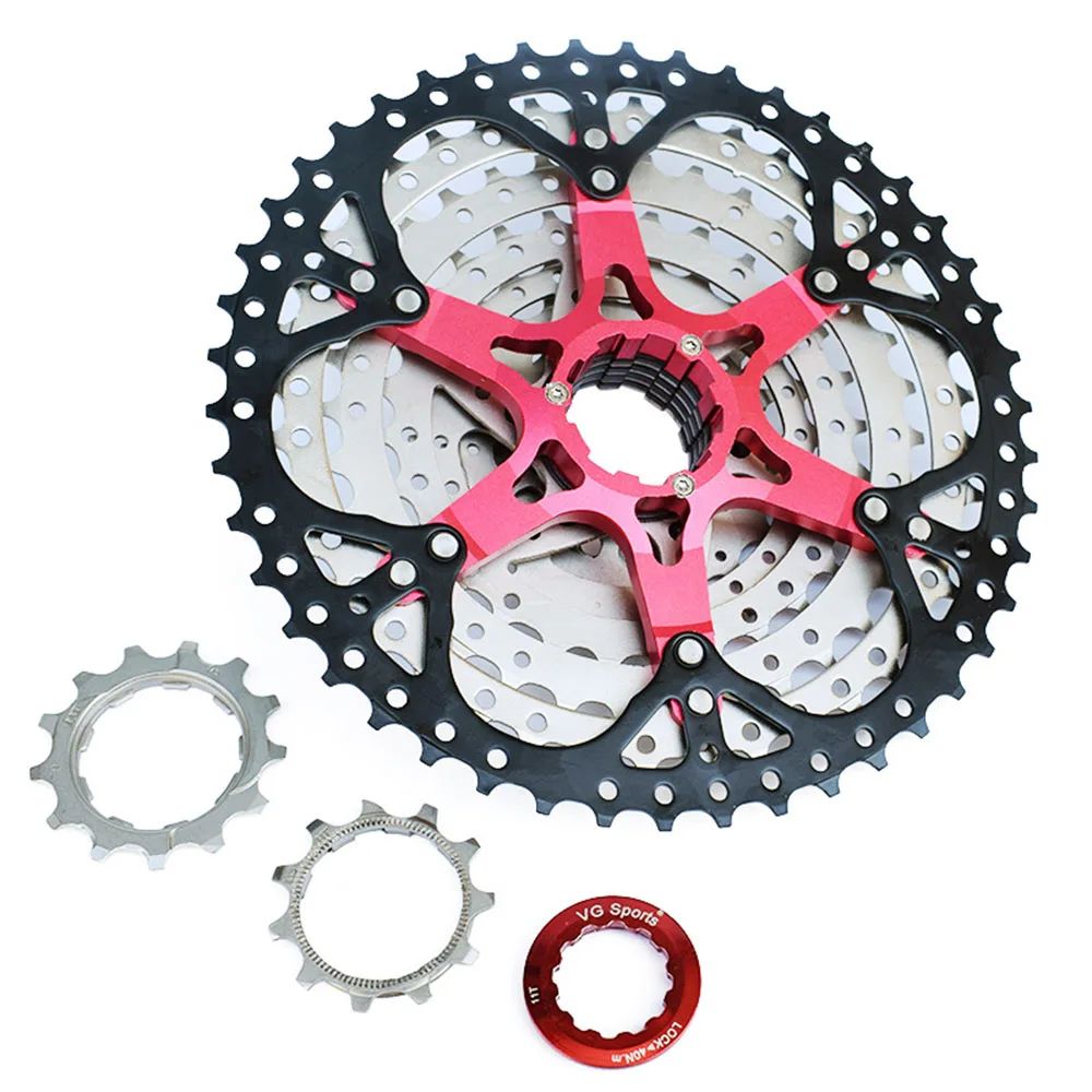 Дорожный велосипед Cassete маховик 9 велоцидады 11-46T горный кассеты Freewheel скорость 46T