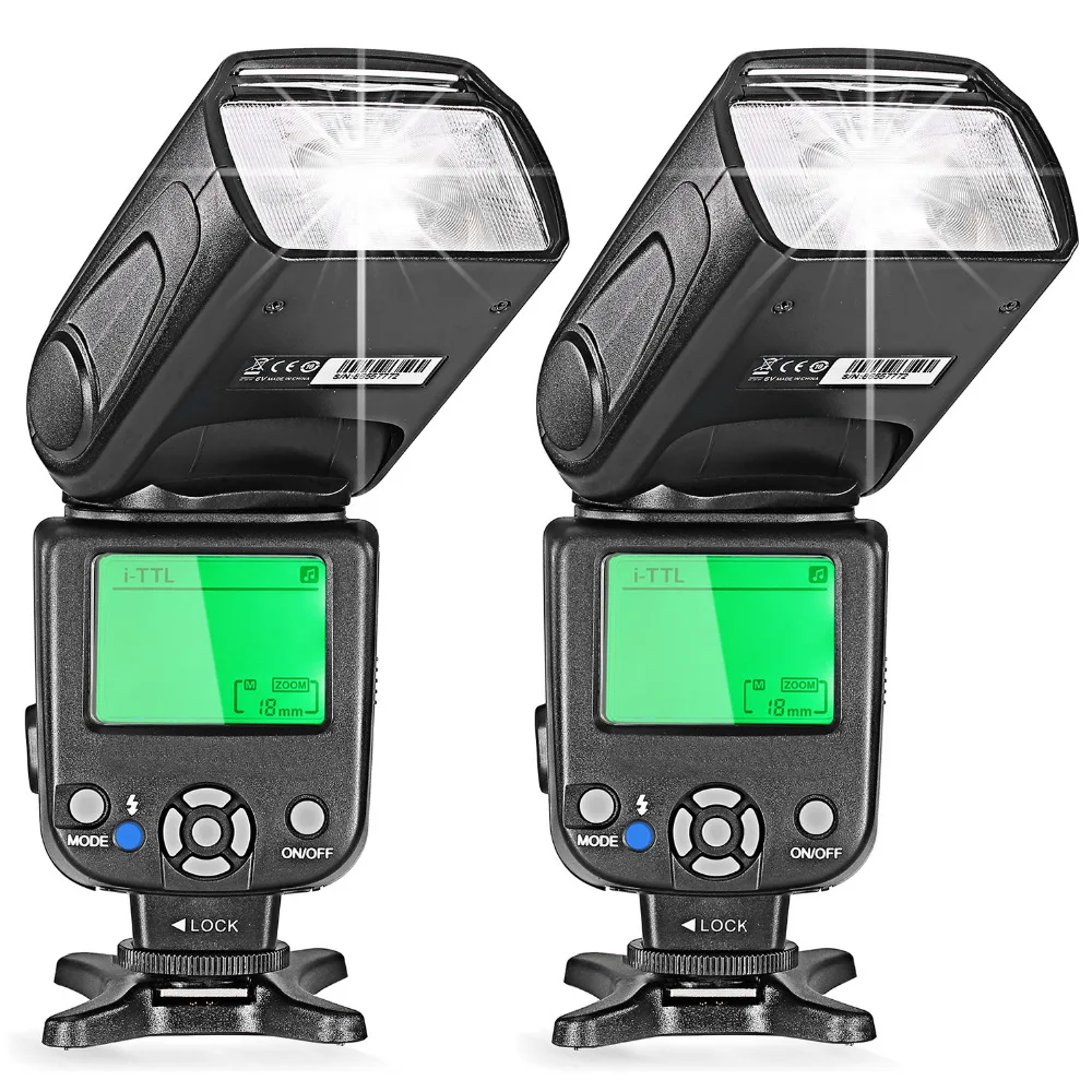 Neewer две вспышки i ttl Speedlite для Nikon DSLR камеры D7200/D7100/D7000/D5200/D5100/D5000/D3000/D3100/D30 D3100 D300 D700