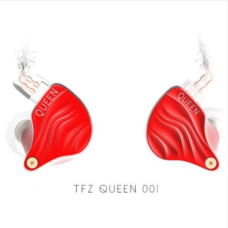 Ароматный Zither TFZ QUEEN 2Pin интерфейс металлический HIFI монитор IEM 3 5 мм в ухо