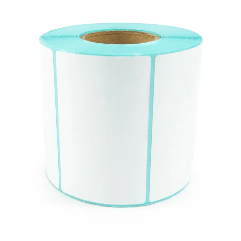 2 x Rol прямая термальная самоклеящаяся этикетка для доставки 80x40 мм 700 (наклейки toal