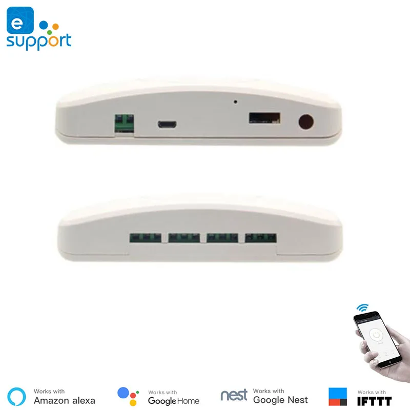 Смарт переключатель Ewelink USB 5 в пост. Тока/постоянный ток 7 В 32 В/переменный 90 250 4
