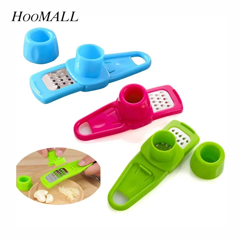 Hoomall 1 шт. Многофункциональный слайсер для чеснока креативный мини чеснок