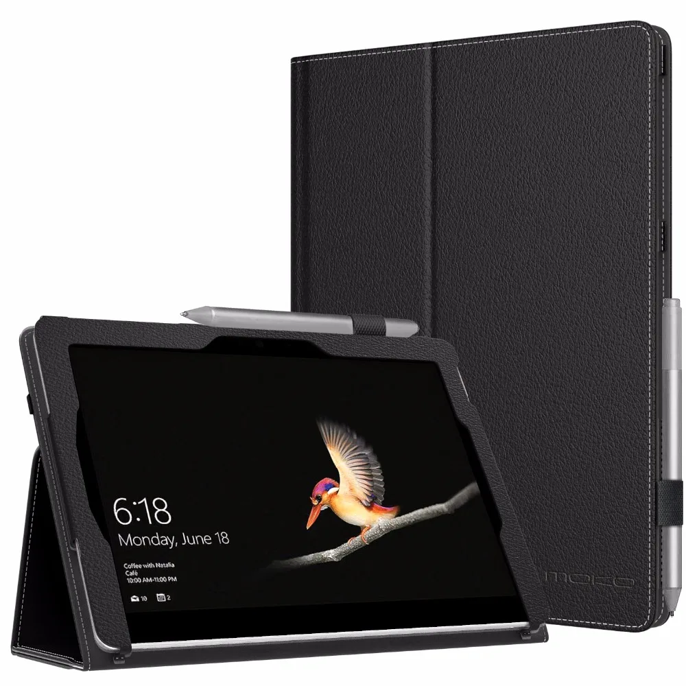 Чехол для нового Microsoft Surface Go тонкий складной чехол-книжка с подставкой