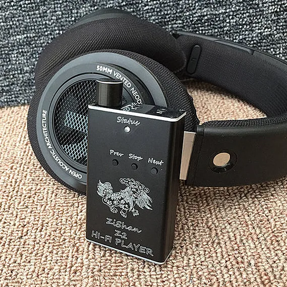 Wooeasy DIY MP3 Zishan Z2 плеер без потерь Музыкальный HiFi музыкальный Поддержка усилителя