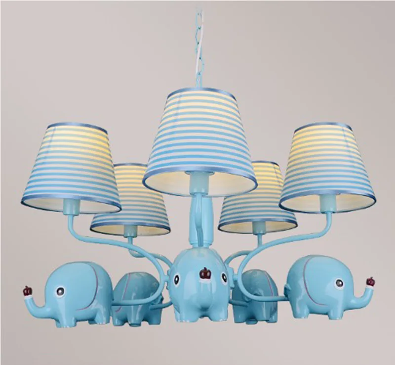 

Modern Elephant Decorative LED Pendant Lights For Bedroom Children Kid's Room Home Decorative Surface Mounted Pendant Lamp