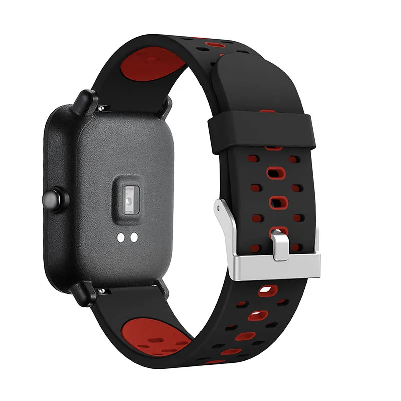 20 мм силиконовый ремешок для молодежных часов Huami Amazfit Bip для samsung gear S2/gear спортивный браслет часы сменный Браслет