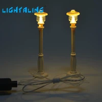 lightaling led light kit street lamps for city house villa compatible with brand building blocks model toys