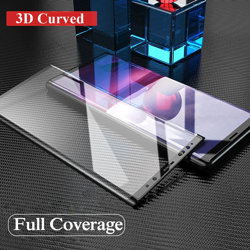 3d полное покрытие для Samsung Galaxy Note 8 9 Защитная пленка экрана sumsung glaxay note8 note9