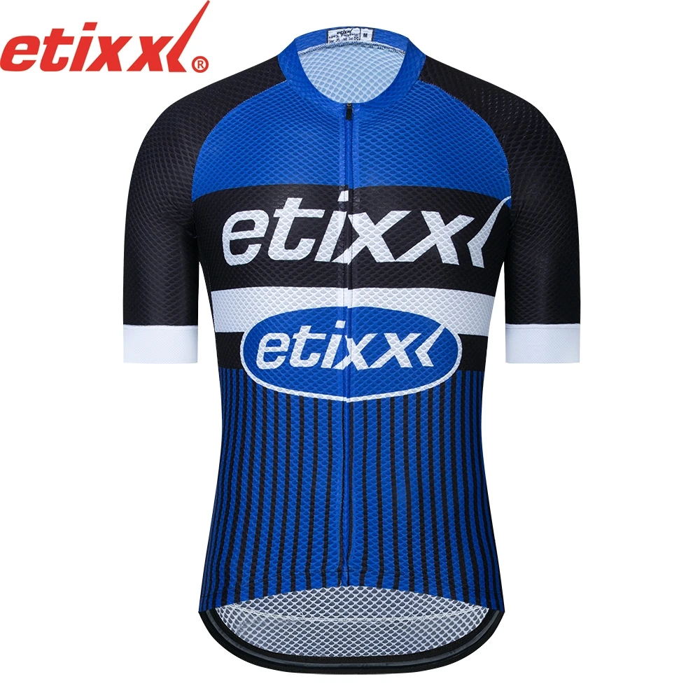 

ETIXXL 2020 Cycling Clothing Summer Breathable Cycling Jerseys Racing Bike Clothing Men Sportwears MTB Bicycle Clothes