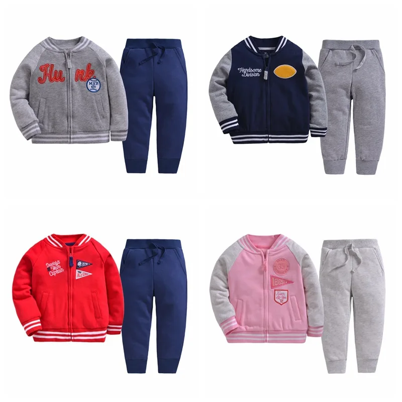 2019 Spring Baby clothes set cotton toddler boys coat +pants kids clothing girls outfits infants | Детская одежда и обувь
