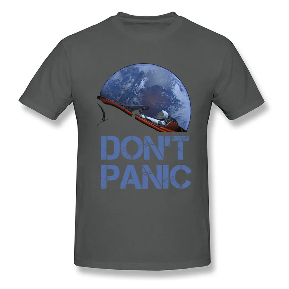 Новинка, Occupy Earth SpaceX Starman, Мужская футболка, хлопок, Elon Musk Space X, летняя футболка, Camiseta, Мужская футболка, Don't Panic
