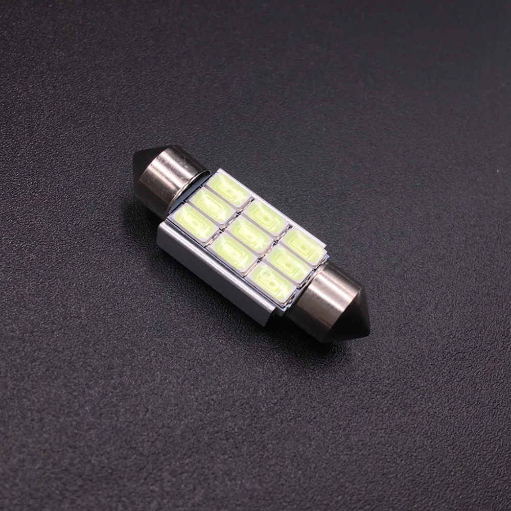 Лед сине белые 5630 5730 SMD CANBUS Festoon Dome C5W 6418 ошибок автомобиля светодиодный светильник