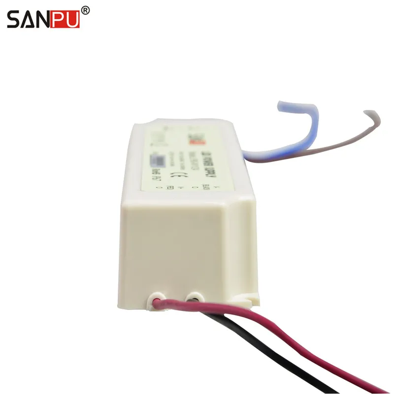 SANPU 24V 2A 60W источник питания IP67 водонепроницаемый пластиковый корпус светодиодный