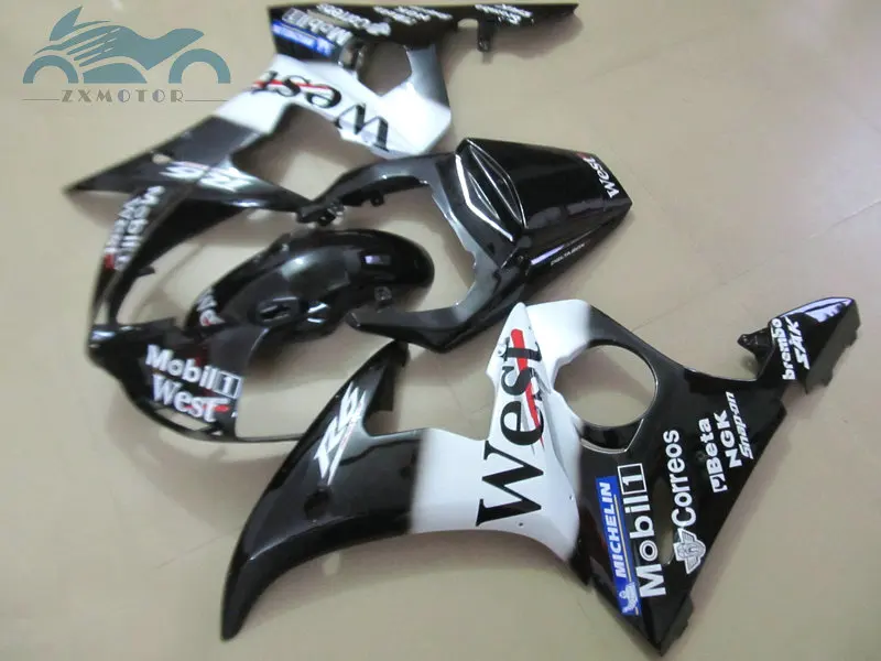 Бесплатная доставка комплект обтекателей мотоциклов для YAMAHA R6 YZFR6 2003-2005 YZF 03-05