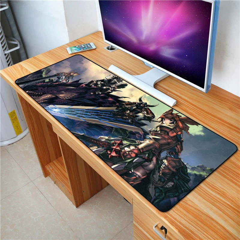FFFAS 70*30 см большой игровой коврик для мыши Коврик нескользящая резиновая ткань