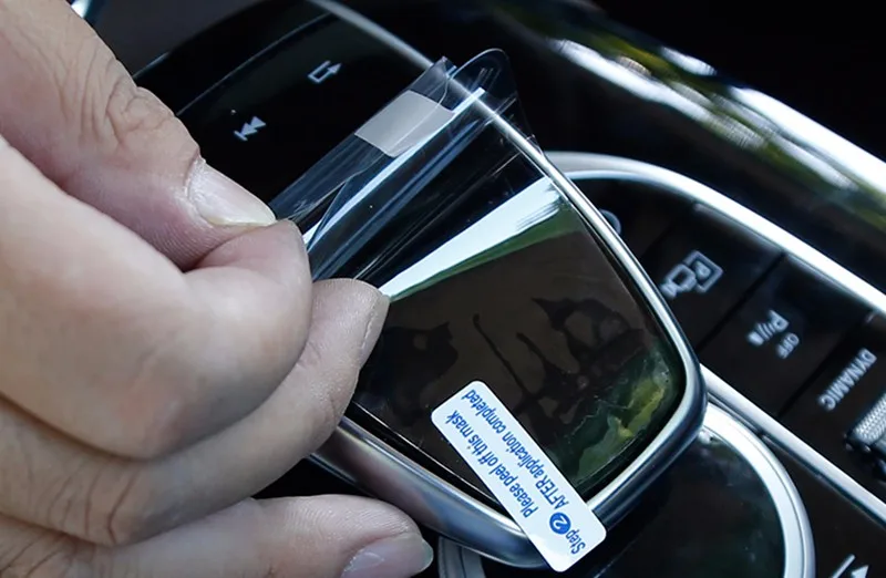 Защитная пленка для мыши с центральным управлением 2 комплекта для Mercedes Benz E Class W213- защитные наклейки для кузова автомобиля