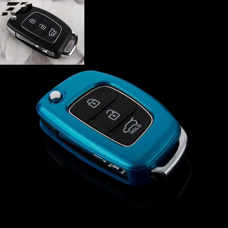 

Abs Car Key Cover Fit For Hyundai Verna Tucson Mdavante Sonata Ix25 Mistra Auto Key Chain 4 Colors Car Keyring