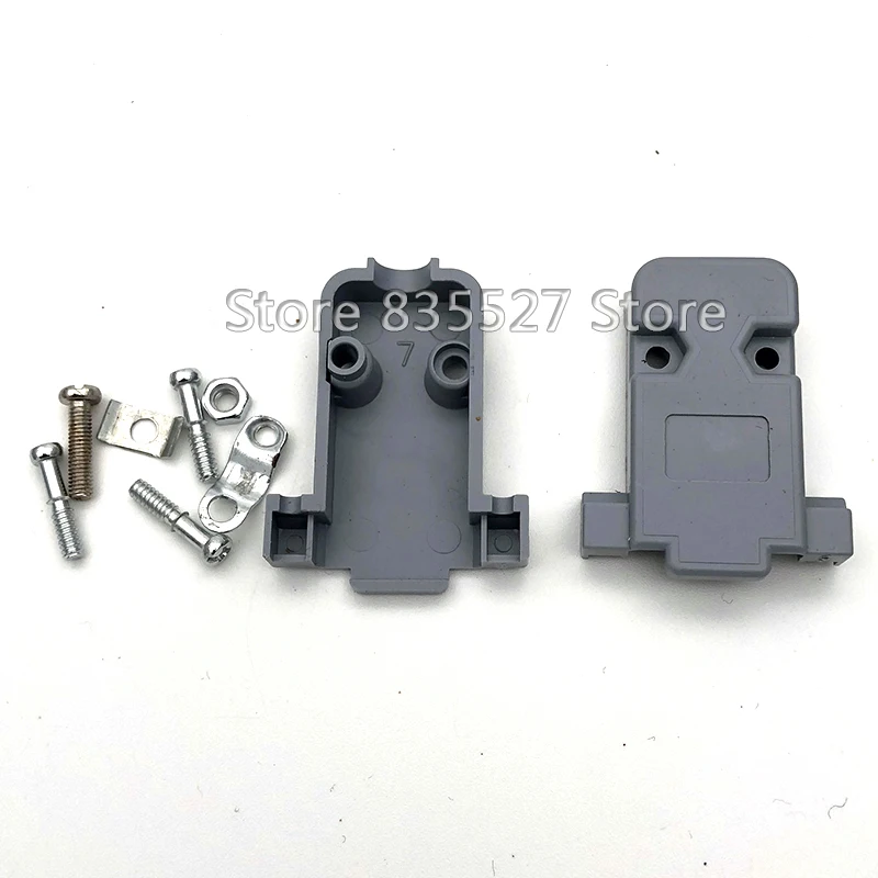 10 шт./лот RS232 DB9 DB-09 последовательный порт разъем 9pin женский/мужской/в виде ракушки разъем/штекер головы 2 ряда медь COM гнездо адаптера