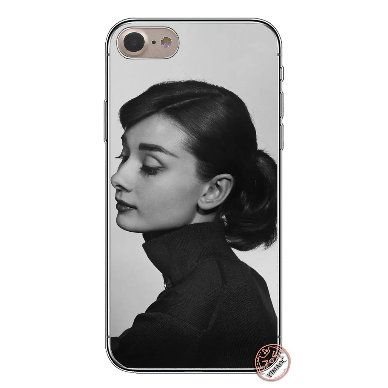 YIMAOC Одри Хепберн Мягкий силиконовый чехол для Apple iPhone 11 Pro X XR XS Max 6 6S 7 8 Plus 5 5S SE 10 TPU чехол для телефона s - Цвет: 1