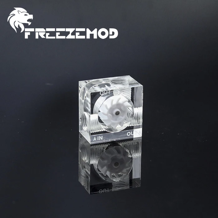 FREEZEMOD компьютер водяного охлаждения индикатор потока воды 3 способ. LSJ-PM3