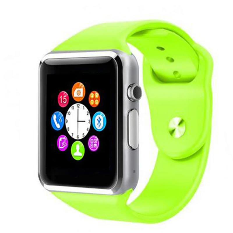 Смарт часы A1 мужские наручные с Bluetooth спортивный шагомер sim камерой для