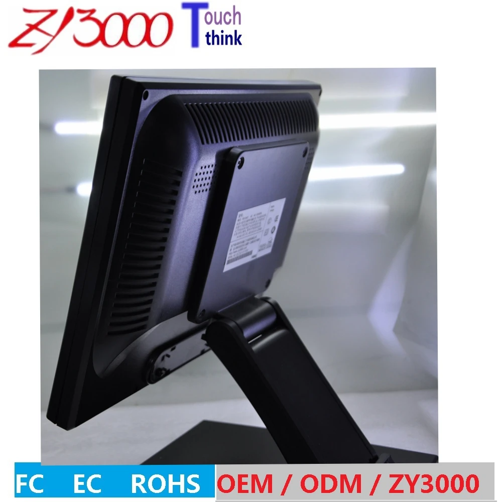 Автомобильный детектор промышленный сенсорный экран 19 дюймов Dvi Vga Tft Lcd для Pos