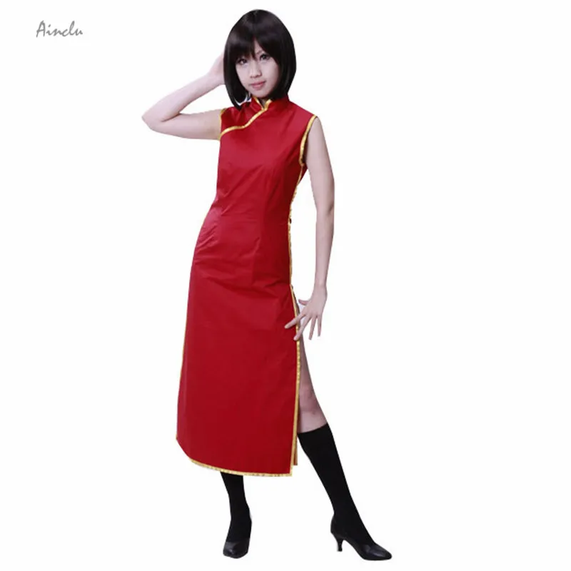 Новое поступление косплей костюм Ainclu Gintama Kagura японское кимоно аниме на