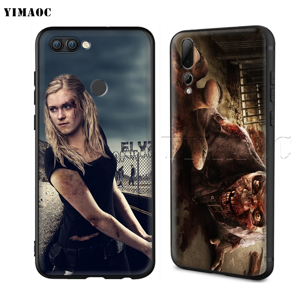 Силиконовый чехол YIMAOC для Huawei Honor Mate P smart Y7 Y9 8C 30 20 10 8x Nova 3i 3 Lite Pro Prime 2018 2019 |