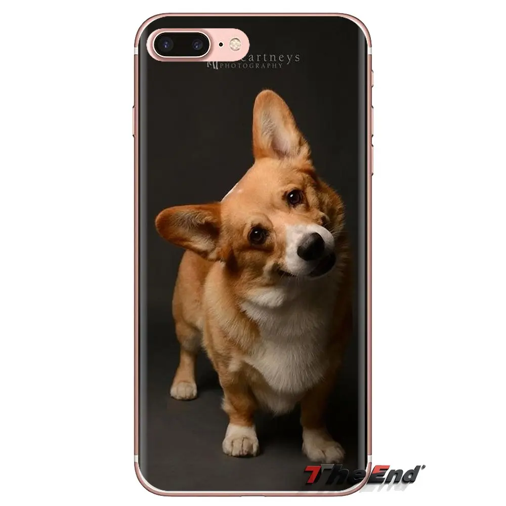 Прозрачные чехлы из ТПУ для iPod Touch Apple iPhone 4 4S 5 5S SE 5C 6 6S 7 8 X XR XS Plus MAX Pembroke Welsh Corgi Dog puppy |