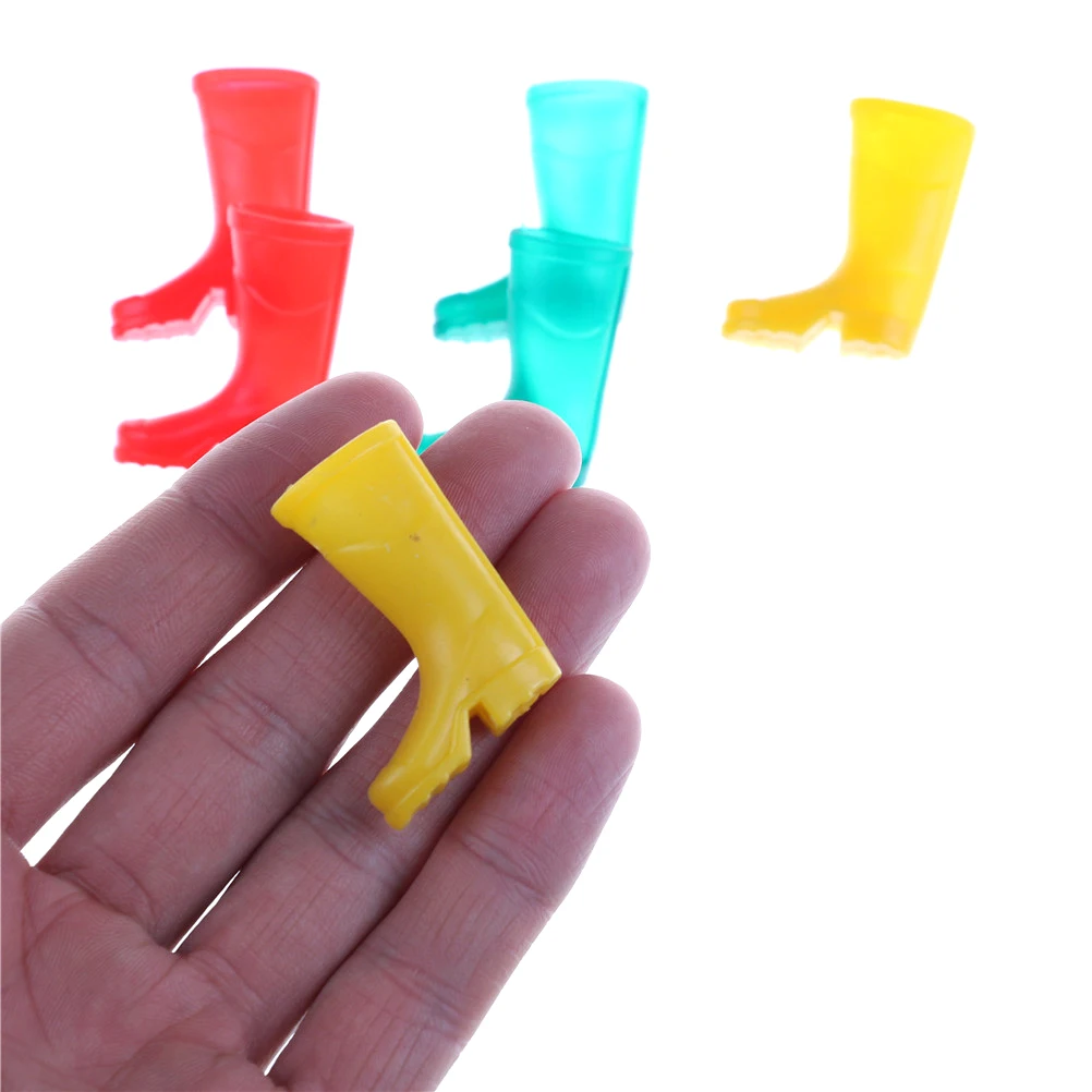 ZTOYL Mini Kawaii 1/12 миниатюрная мебель для кукольного дома резиновые сапоги дождя