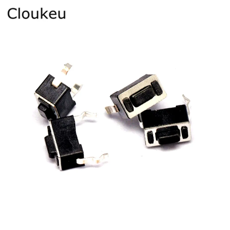 

100Pcs Black 3*6*5mm DIP2 3x6x5 Touch micro Push Button Switch