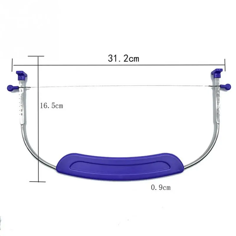 9 регулируемая высота из нержавеющей стали проволока для Хлеба Резак торта пиццы