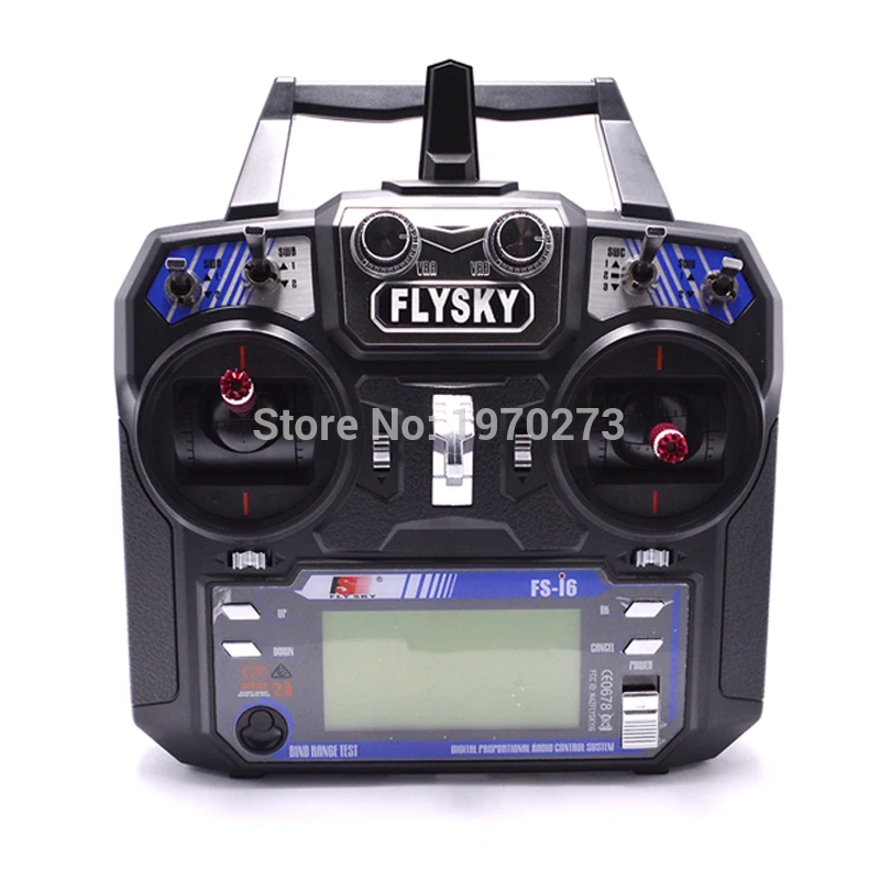 Flysky FS i6 I6 2 4G 6CH RC контроллер передатчика с ресивером для радиоуправляемого