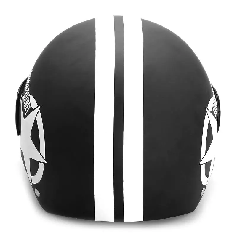 Шлем для мотоцикла CARCHET с полуоткрытым лицом регулируемый размер защита головные