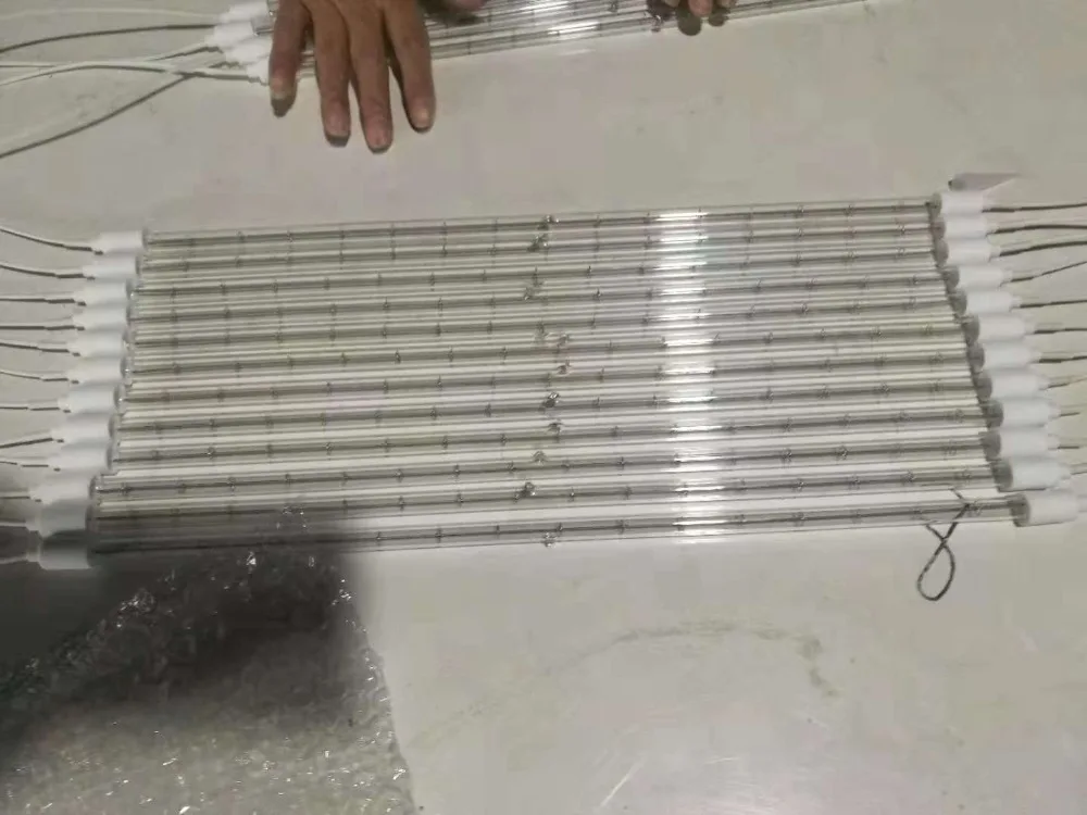 

Twin Tube Medium Wave Infrared Lamp for Printing