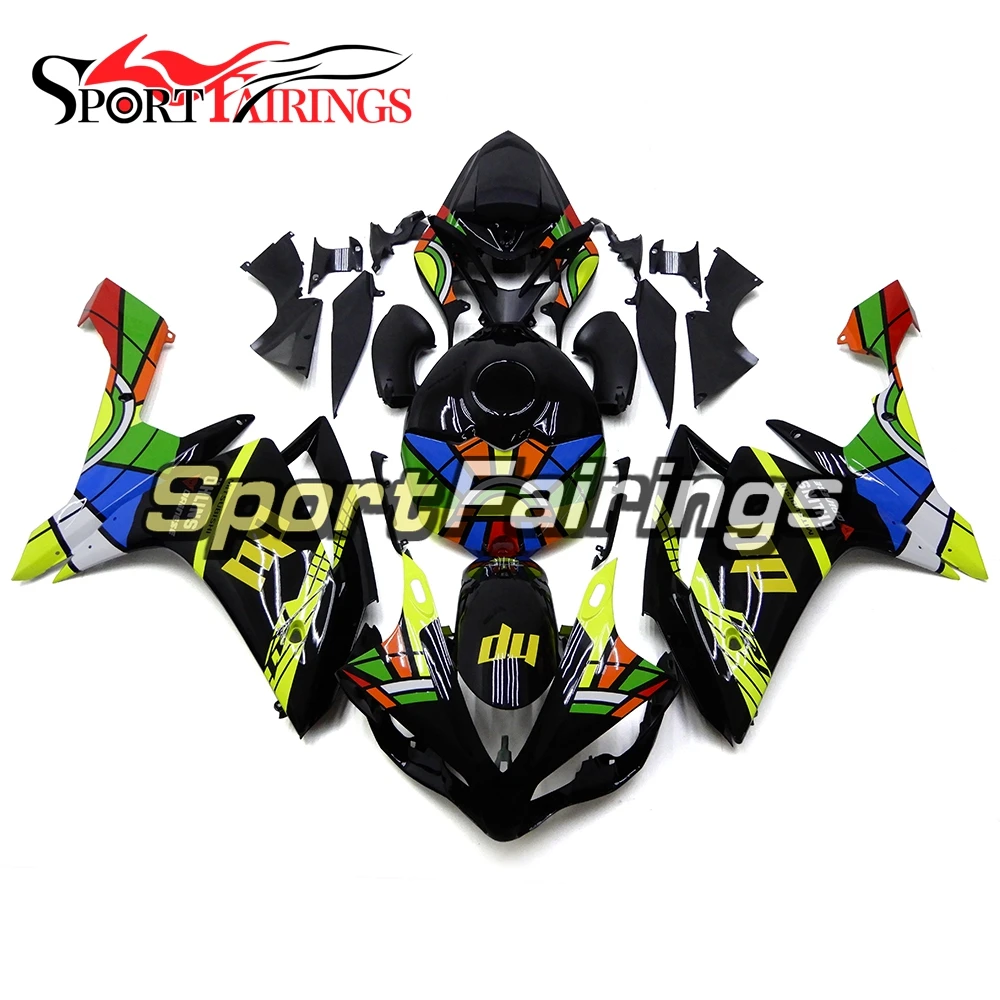 

Injection Fairings For Yamaha YZF1000 R1 07 08 2007 2008 Plastics ABS Motorcycle Fairing Kit Bodywork Cowlings Colorful Panels