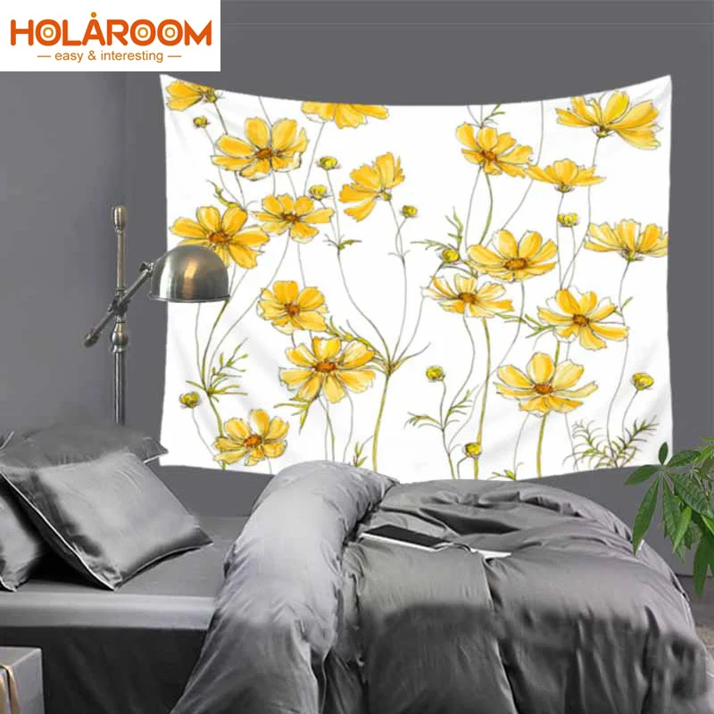 

Printed Wall Tapestry Flower Carpet Tapestry Home Decoration Wall Hanging 2 Sizes Yoga Mat Blanket Cactus Tapestry tapiz pared