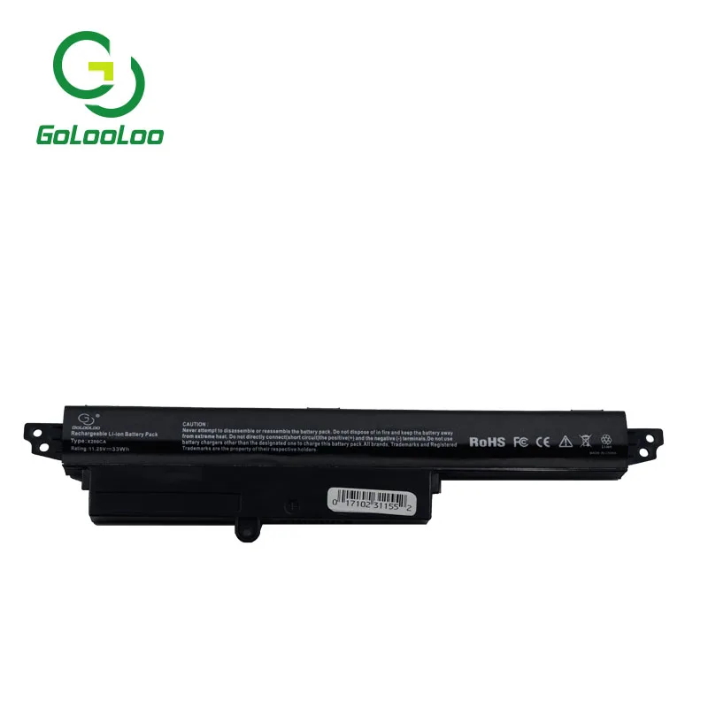 Golooloo 3 ячейки Аккумулятор для ноутбука Asus A31LM9H X200M X200MA X200CA X200LA VivoBook R202CA 11 6 &quotA31N1302 |