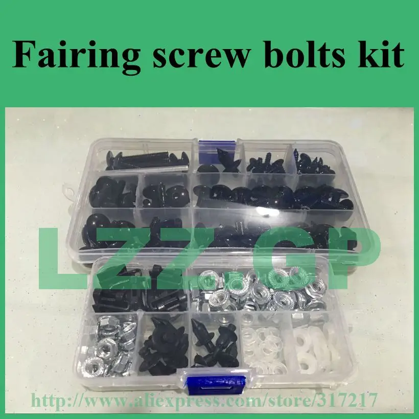 

Fairing bolt kit for HONDA CBR1000RR 2004 2005 CBR1000 RR 04 05 fairing bolts fullset screw kit 2colors set