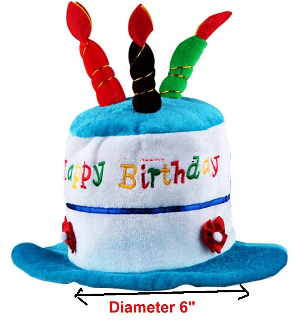 Аксессуар для домашних питомцев в форме торта со свечкой регулируемый